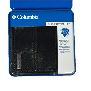 Columbia Men's RFID Blocking Security Bifold Wallet Billfold